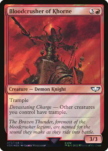 Bloodcrusher of Khorne - 40k Spoiler
