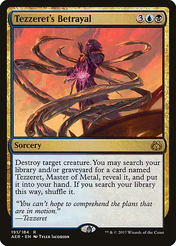 Tezzeret's Betrayal - aer Spoiler