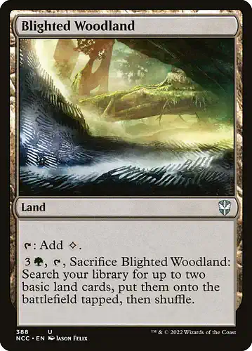 Blighted Woodland - ncc Spoiler