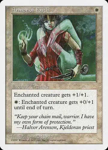 Armor of Faith - 5ed Spoiler