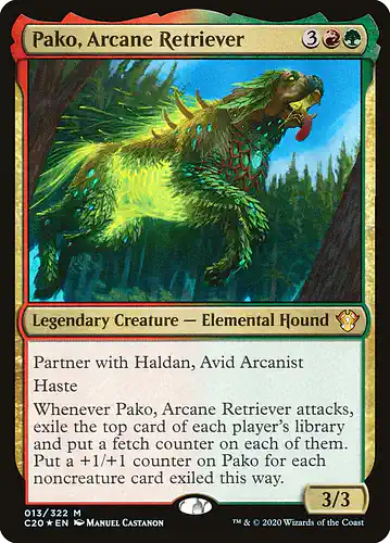 Pako, Arcane Retriever - c20 Spoiler