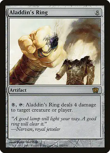Aladdin's Ring - 8ed Spoiler