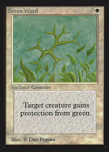Green Ward - ced Spoiler