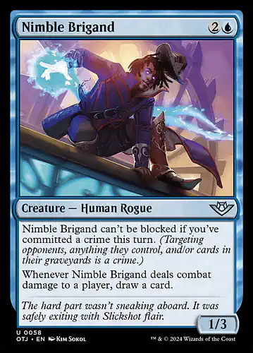 Nimble Brigand - otj Spoiler
