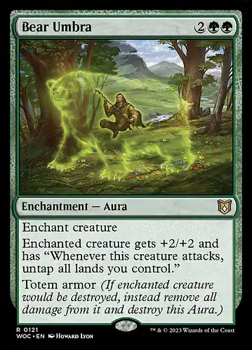 Bear Umbra - woc Spoiler