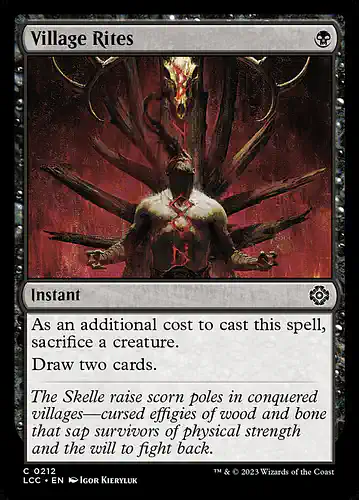 Village Rites - lcc Spoiler