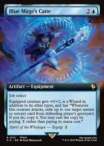 Blue Mage's Cane - fic Spoiler