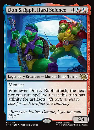 Don & Raph, Hard Science - tmt Spoiler