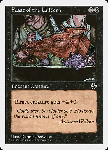 Feast of the Unicorn - ath Spoiler