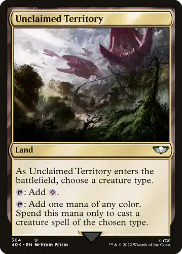 Unclaimed Territory - 40k Spoiler