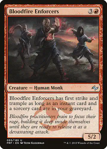 Bloodfire Enforcers - frf Spoiler