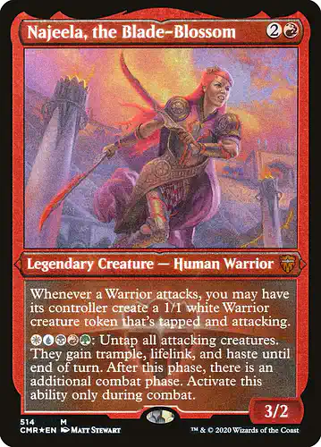 Najeela, the Blade-Blossom - cmr Spoiler