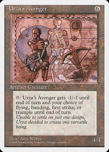 Urza's Avenger - 4ed Spoiler