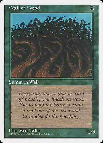 Wall of Wood - 4ed Spoiler