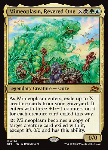 Mimeoplasm, Revered One - dft Spoiler