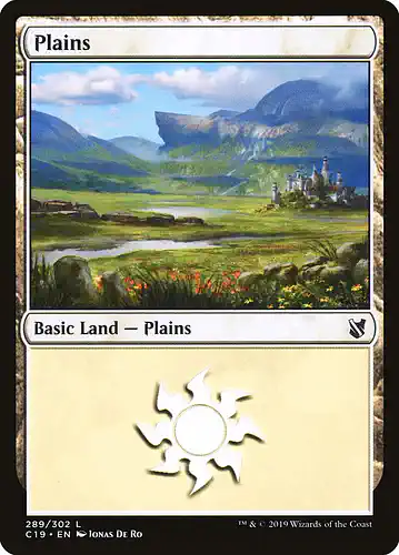 Plains - c19 Spoiler