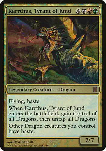 Karrthus, Tyrant of Jund - cm1 Spoiler