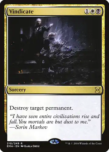 Vindicate - ema Spoiler