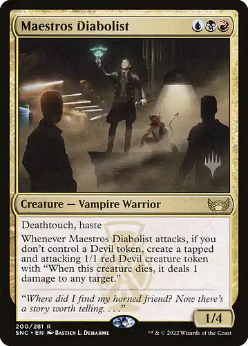 Maestros Diabolist - snc Spoiler