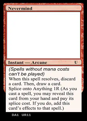 Nevermind - unk Spoiler