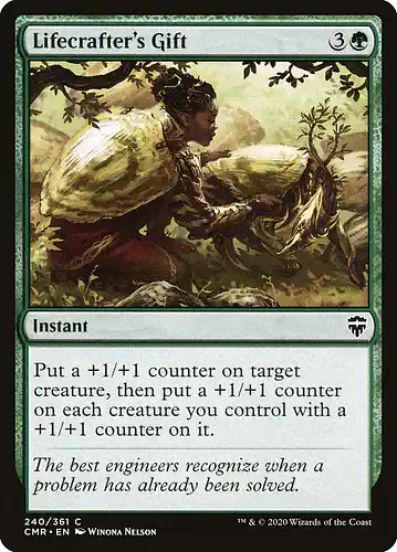 Lifecrafter's Gift - cmr Spoiler