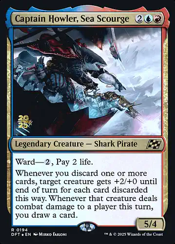 Captain Howler, Sea Scourge - dft Spoiler