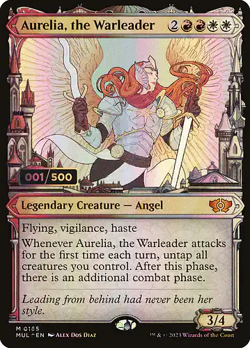 Aurelia, the Warleader - mul Spoiler