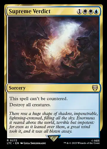 Supreme Verdict - ltc Spoiler