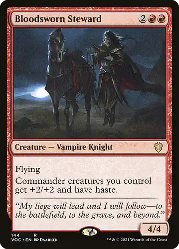 Bloodsworn Steward - voc Spoiler