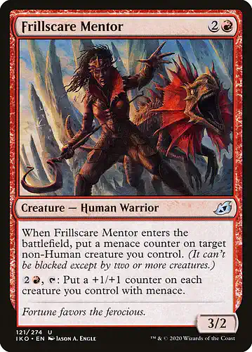 Frillscare Mentor - iko Spoiler