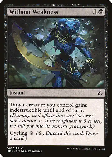 Without Weakness - hou Spoiler