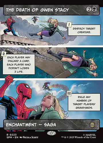 The Death of Gwen Stacy - spm Spoiler