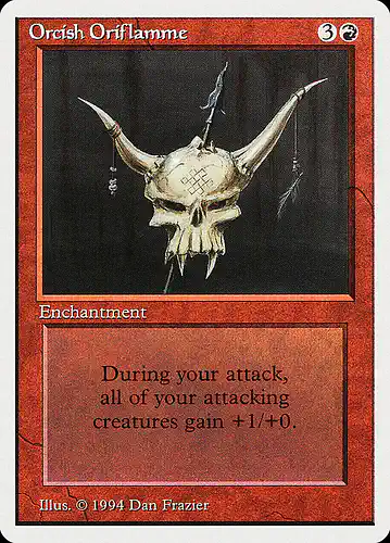 Orcish Oriflamme - sum Spoiler