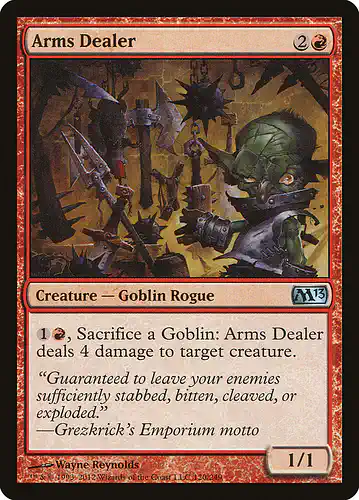 Arms Dealer - m13 Spoiler