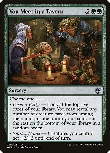 You Meet in a Tavern - afr Spoiler