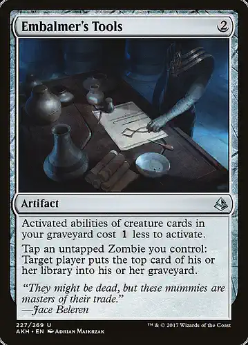 Embalmer's Tools - akh Spoiler