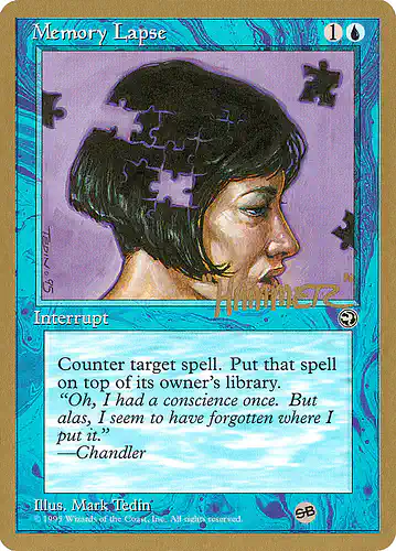 Memory Lapse - ptc Spoiler