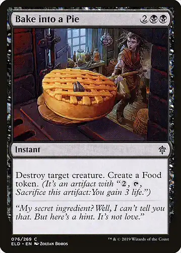 Bake into a Pie - eld Spoiler