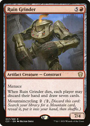 Ruin Grinder - c21 Spoiler