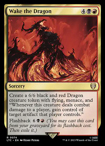 Wake the Dragon - ltc Spoiler