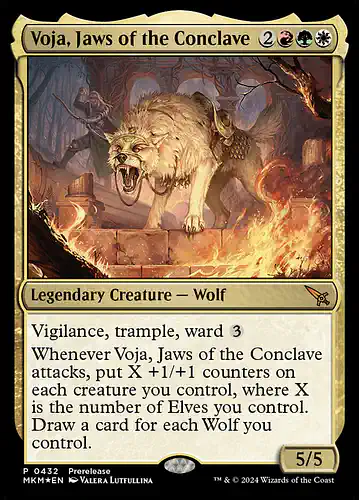 Voja, Jaws of the Conclave - mkm Spoiler