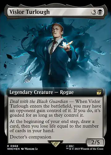 Vislor Turlough - who Spoiler
