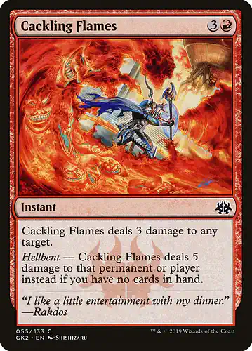 Cackling Flames - gk2 Spoiler