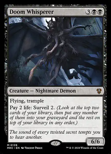 Doom Whisperer - mkc Spoiler