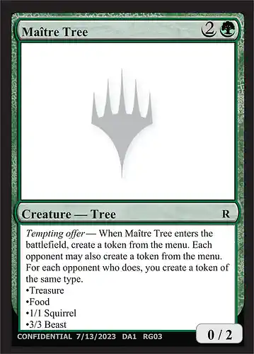 Maître Tree - unk Spoiler