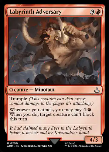 Labyrinth Adversary - acr Spoiler