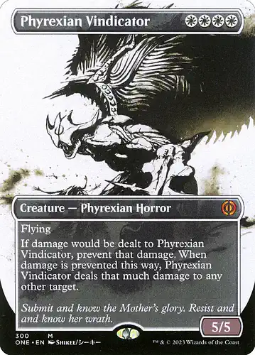 Phyrexian Vindicator - one Spoiler