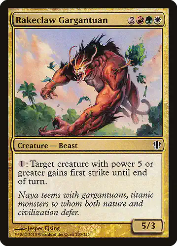Rakeclaw Gargantuan - c13 Spoiler