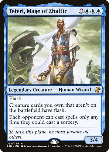 Teferi, Mage of Zhalfir - tsr Spoiler