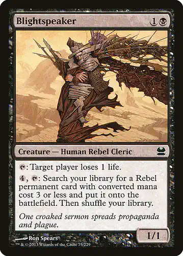 Blightspeaker - mma Spoiler